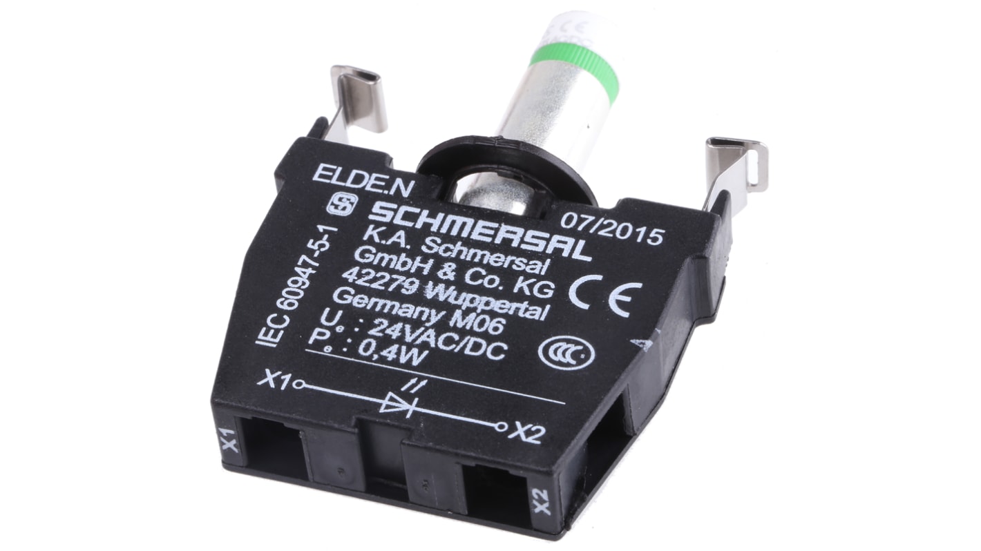 Schmersal 3-Way Connector & Terminal Block, 8A, Screw Down Terminals
