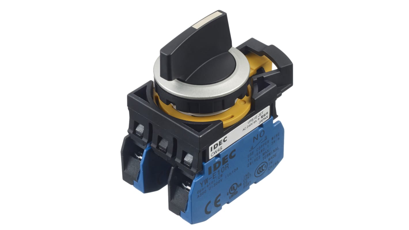 Idec 3 Position Selector Switch - (DPST) 22mm Cutout Diameter