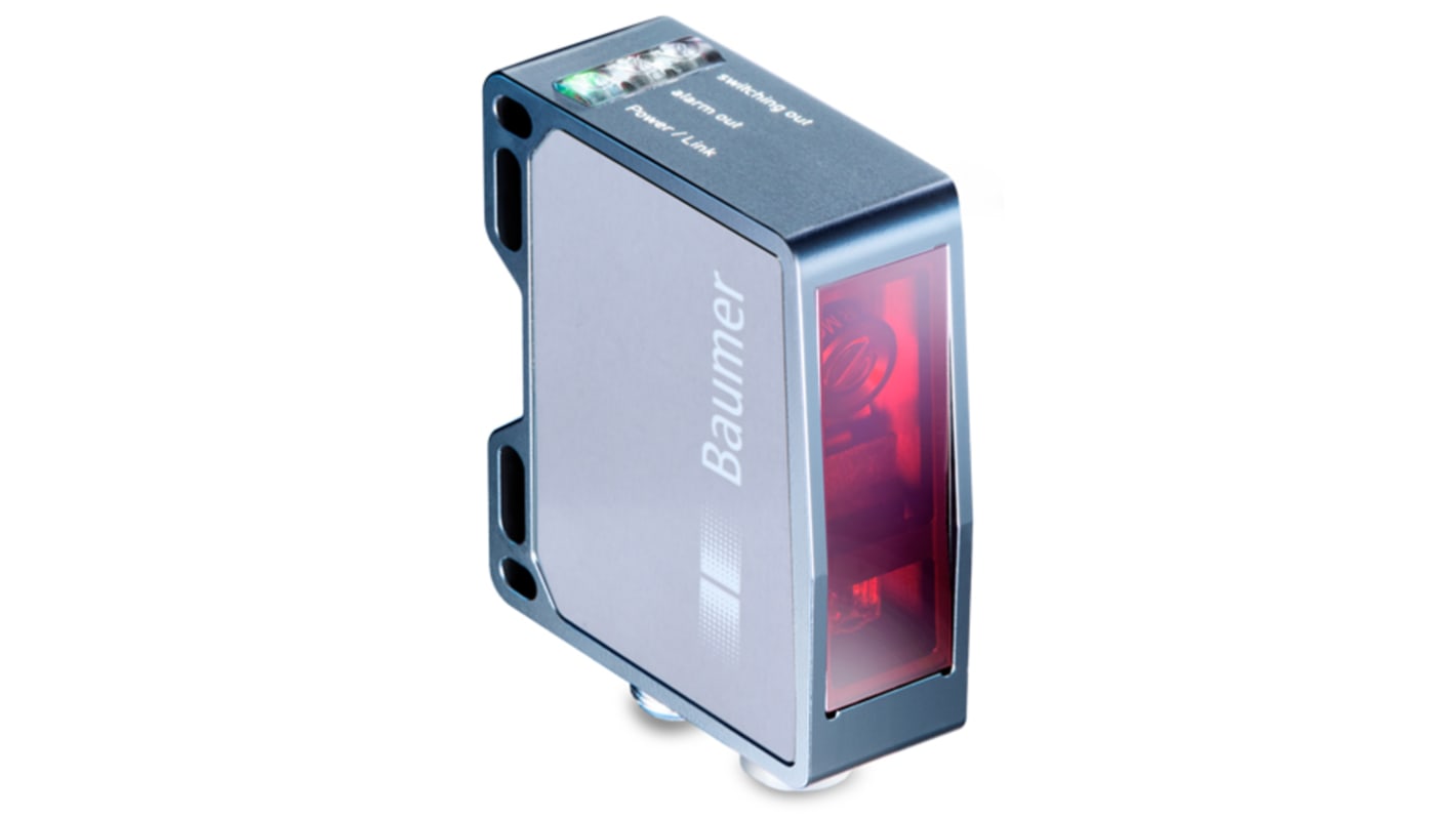 Baumer Distance Distance Sensor, Block Sensor, 50 mm → 250 mm Detection Range