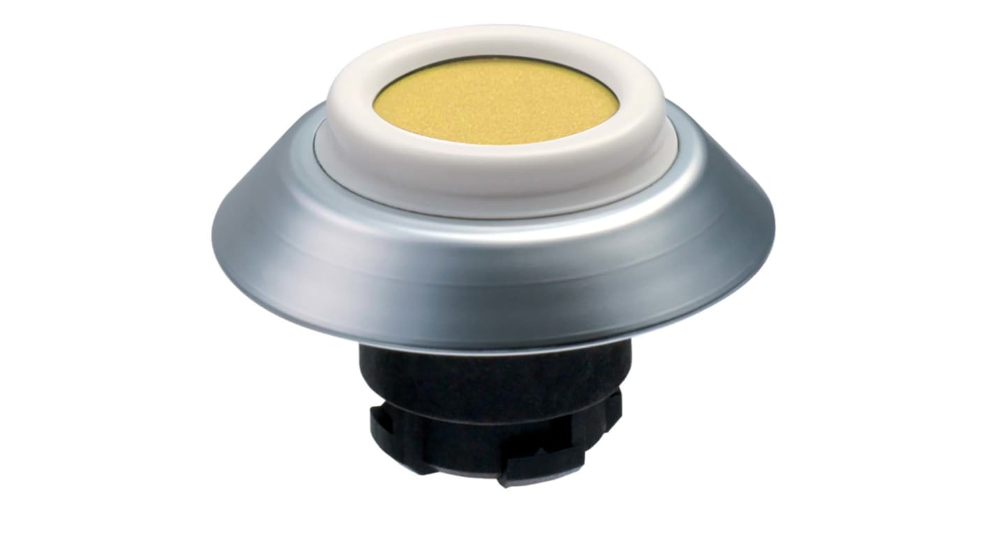 KA Schmersal NDTGB Series Yellow Illuminated Push Button, Momentary Actuation, 22.3mm Cutout