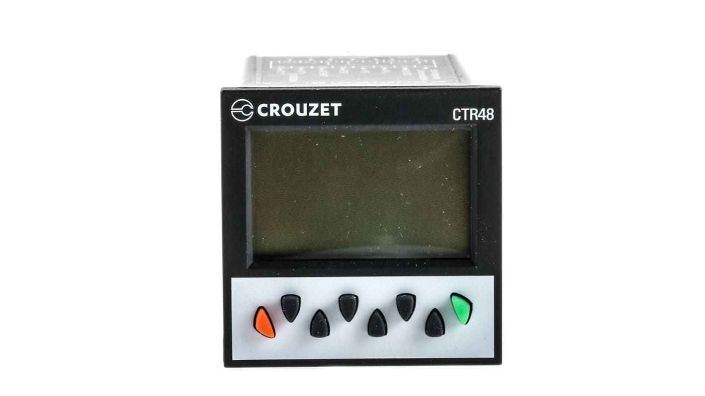 Crouzet CTR48 Counter, 6 Digit, 40kHz, 30 V dc