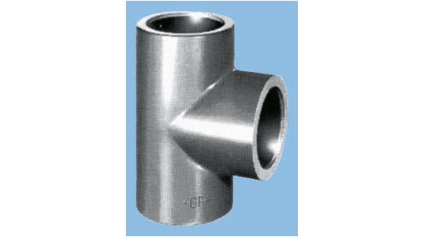 Georg Fischer 90° Tee PVC Pipe Fitting, 25mm