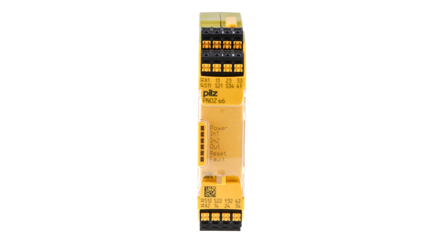 Pilz Dual-Channel Expansion Module Safety Relay, 48 → 240V ac/dc, 3 Safety Contact(s)