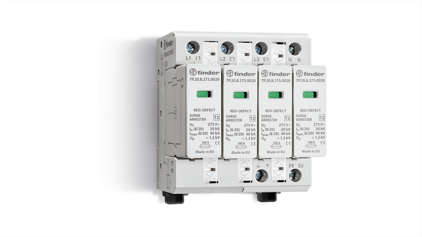 3 Phase Surge Arrester, 40kA