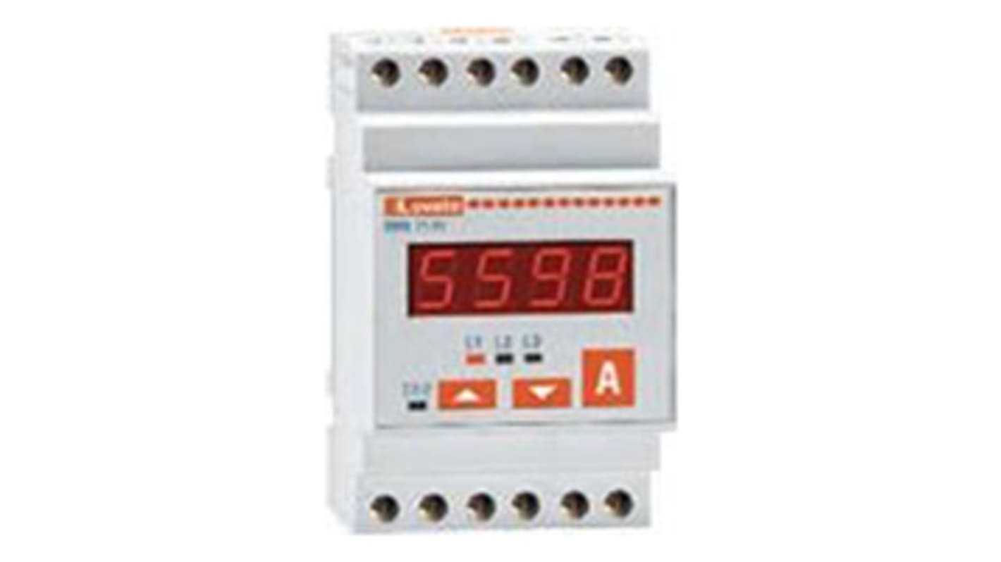 Lovato Digital Ammeter AC, ±0.5 %