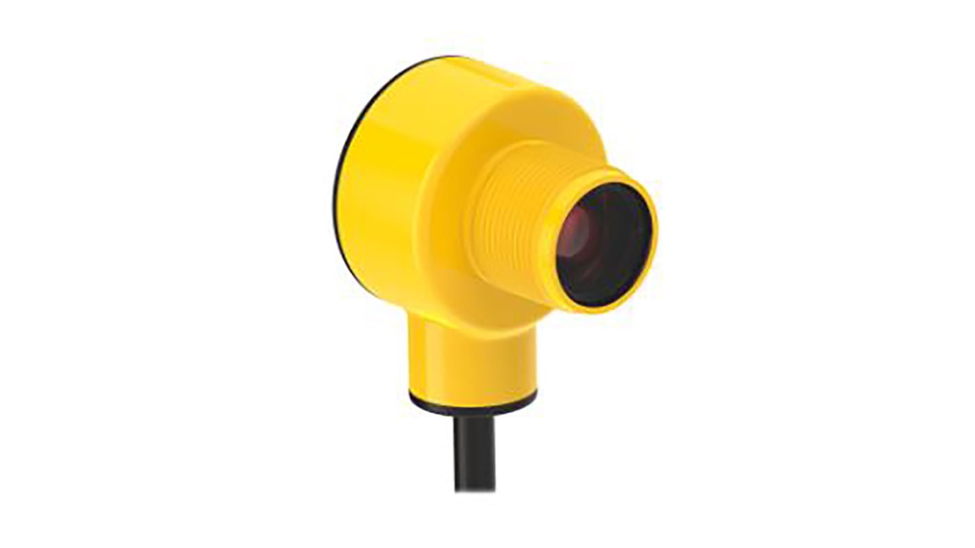 Banner Background Suppression Photoelectric Sensor, Barrel Sensor, 30 mm Detection Range