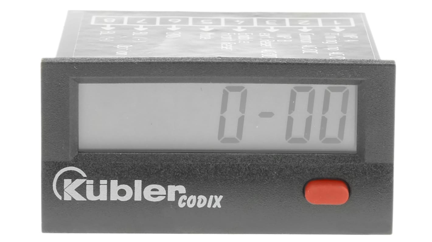 Kubler CODIX 134 Counter, 8 Digit, 10 → 260 V ac/dc