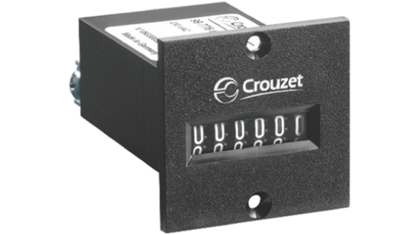 Crouzet CIM36 Counter, 6 Digit, 115 V ac