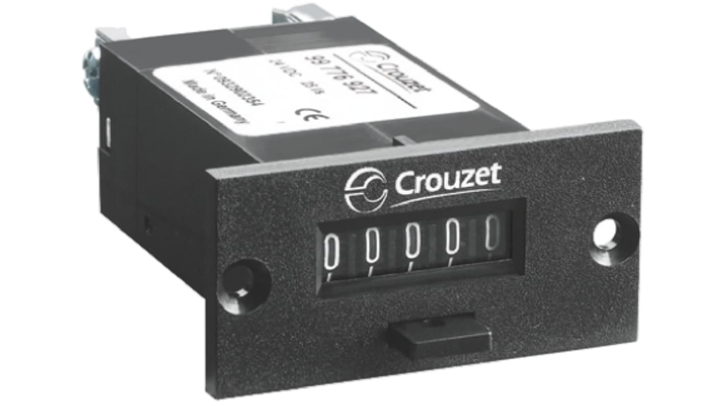 Crouzet CIM24 Counter, 5 Digit, 24 V ac