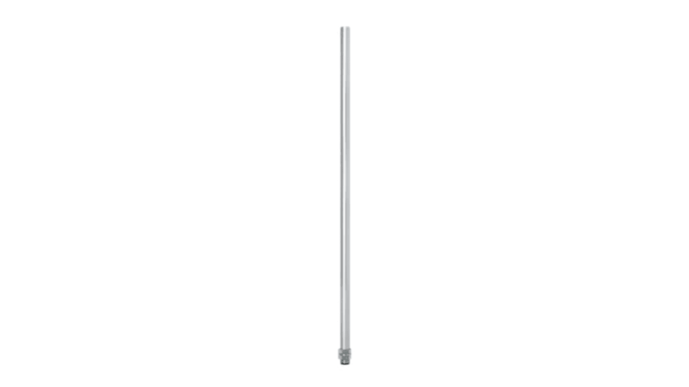 Patlite Silver Threaded Pole for use with LR, SL, SK, SF, NE-A, NE-IL Series