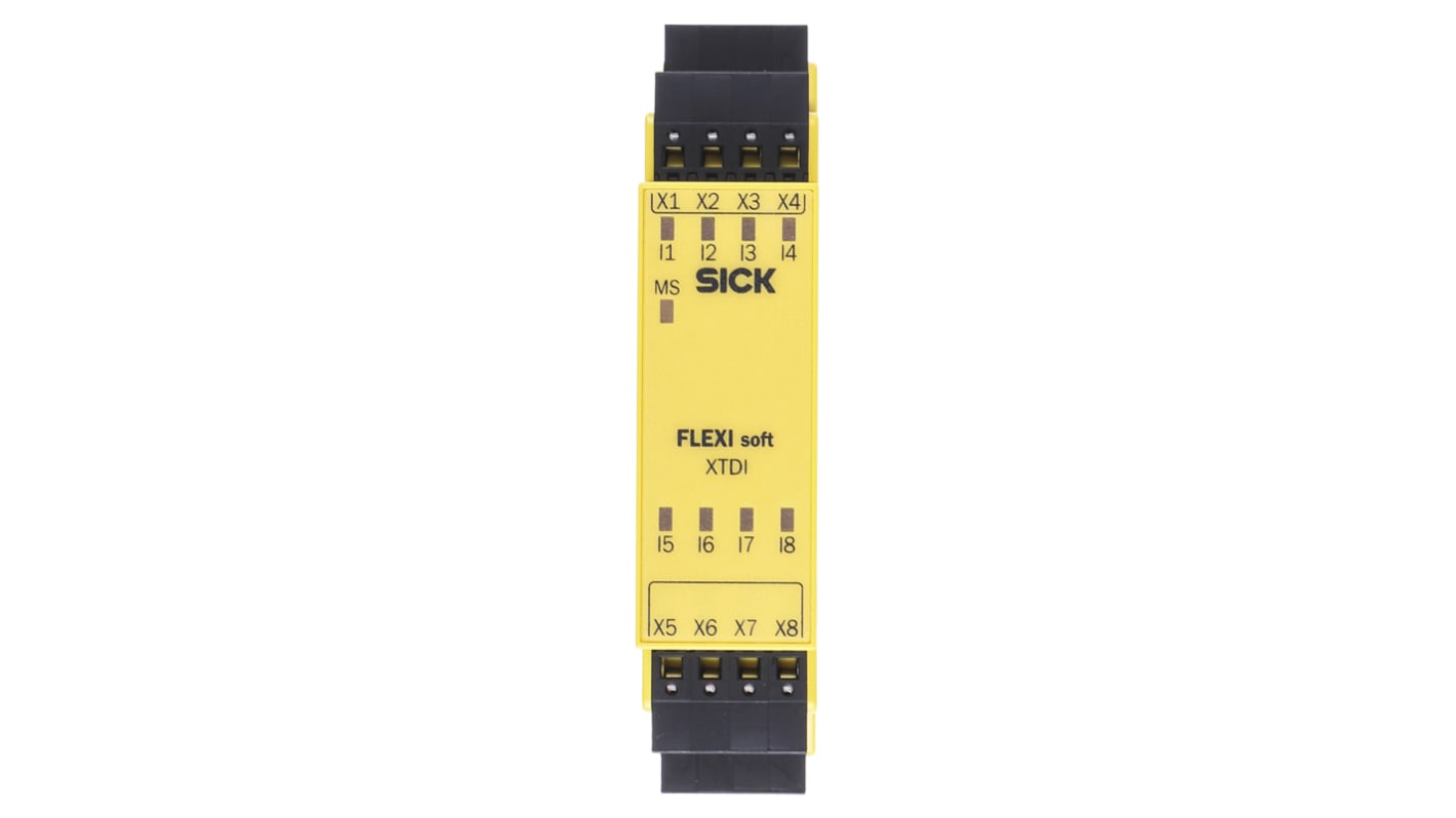 Sick Flexi Soft Series Input Module, 8 Inputs, , 0 Outputs, 24 V dc