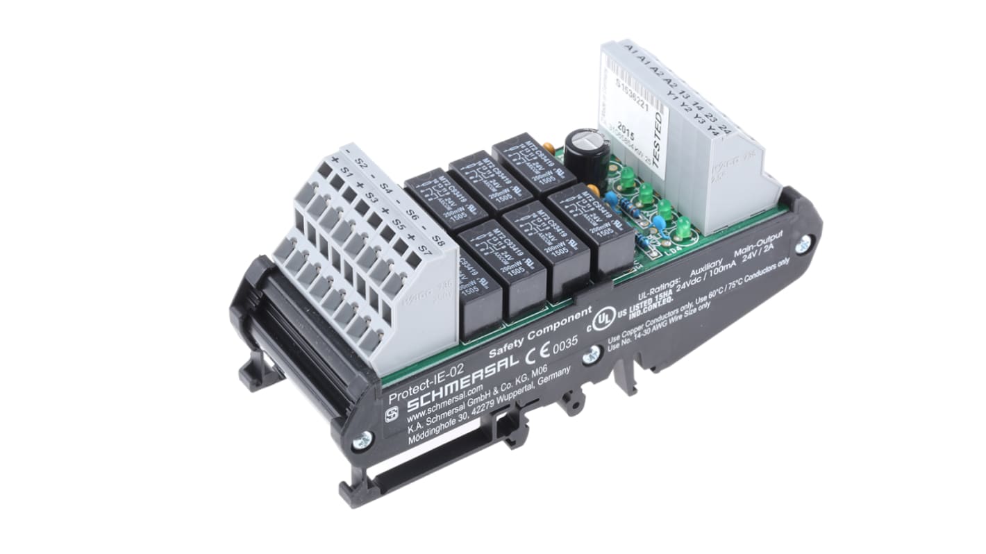 Schmersal PROTECT-IE Series Output Module, 0 Inputs, 6 Outputs, 24 V dc