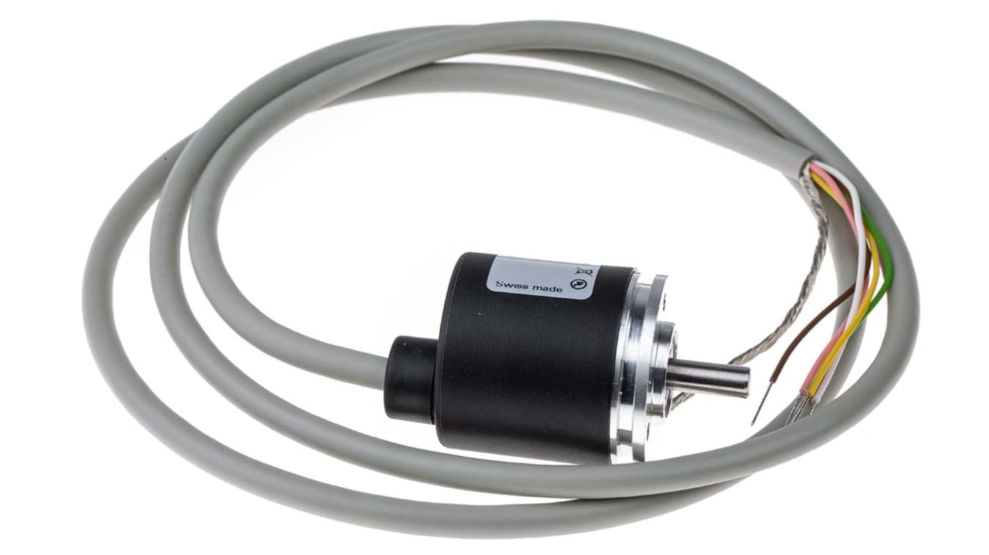 Baumer BDK Series Optical Incremental Encoder, 1024 ppr, HTL/Push Pull Signal, Solid Type, 5mm Shaft