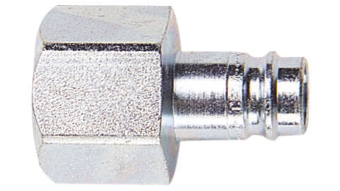 CEJN Steel Female Pneumatic Quick Connect Coupling, G 3/8 Female Threaded