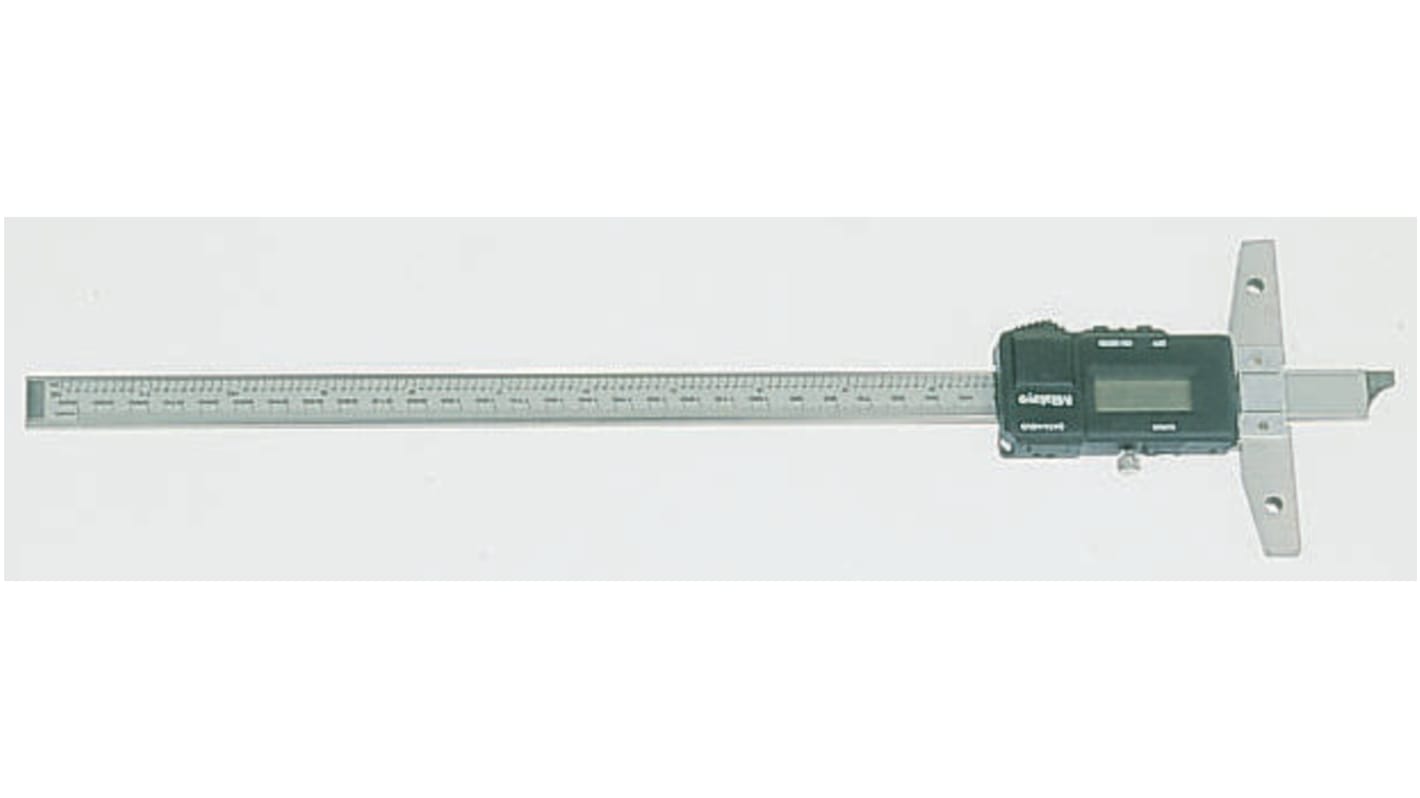 Mitutoyo 571-211-30 150mm Imperial & Metric Depth Gauge, Stainless Steel