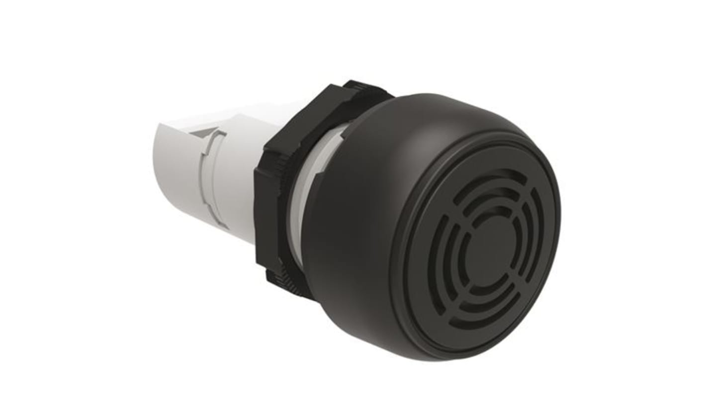 Lovato LPCZS Series Black Buzzer, 18 → 30 V dc, 90dB at 1 Metre, IP40