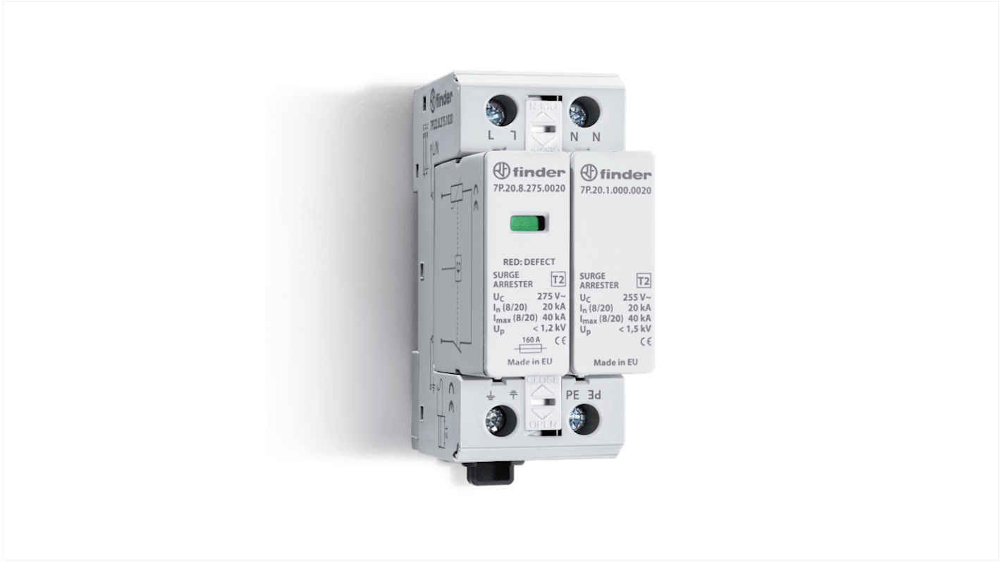 1 Phase Surge Arrester, 40kA