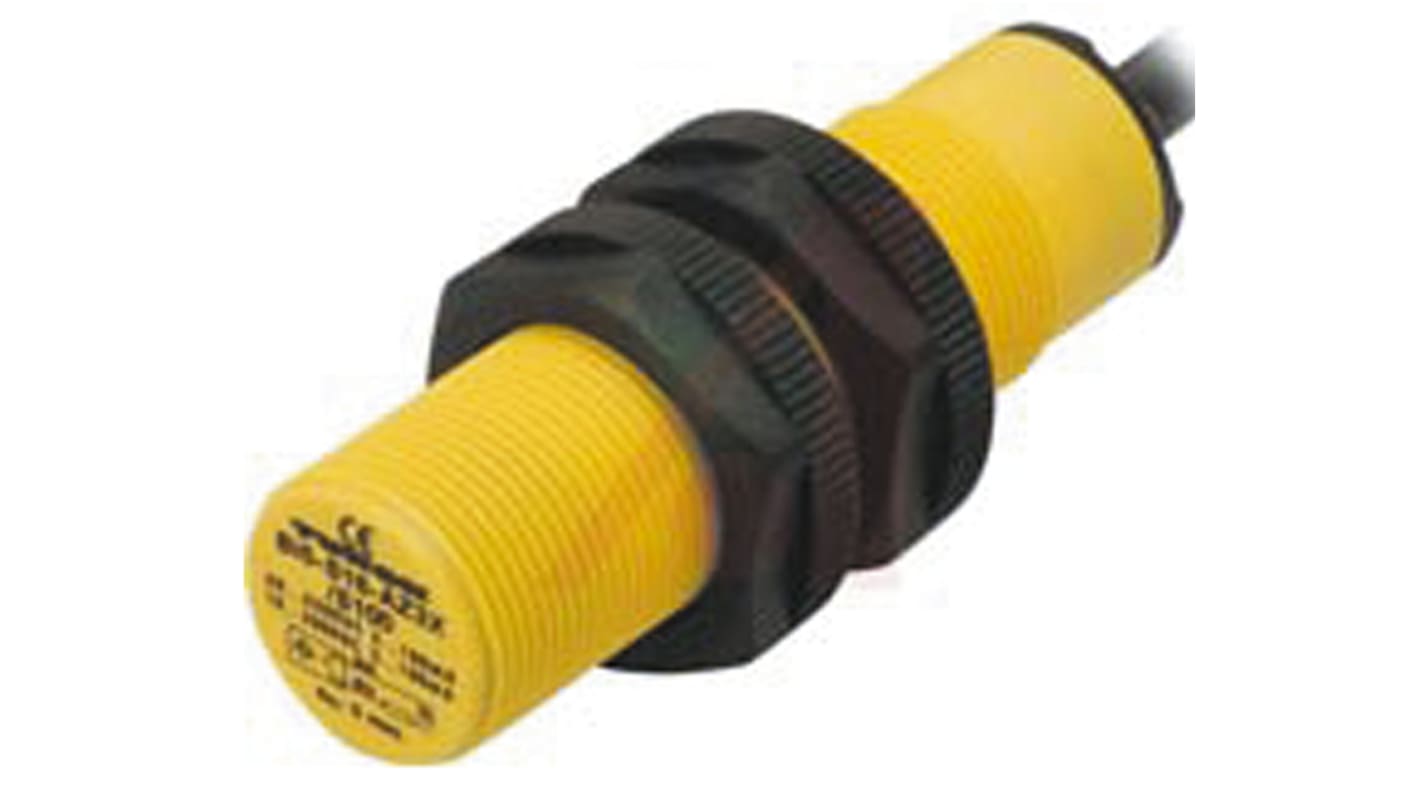Turck Capacitive Barrel-Style Proximity Sensor, M18 x 1, 5 mm Detection, PNP Output, 10 → 65 V dc, IP67