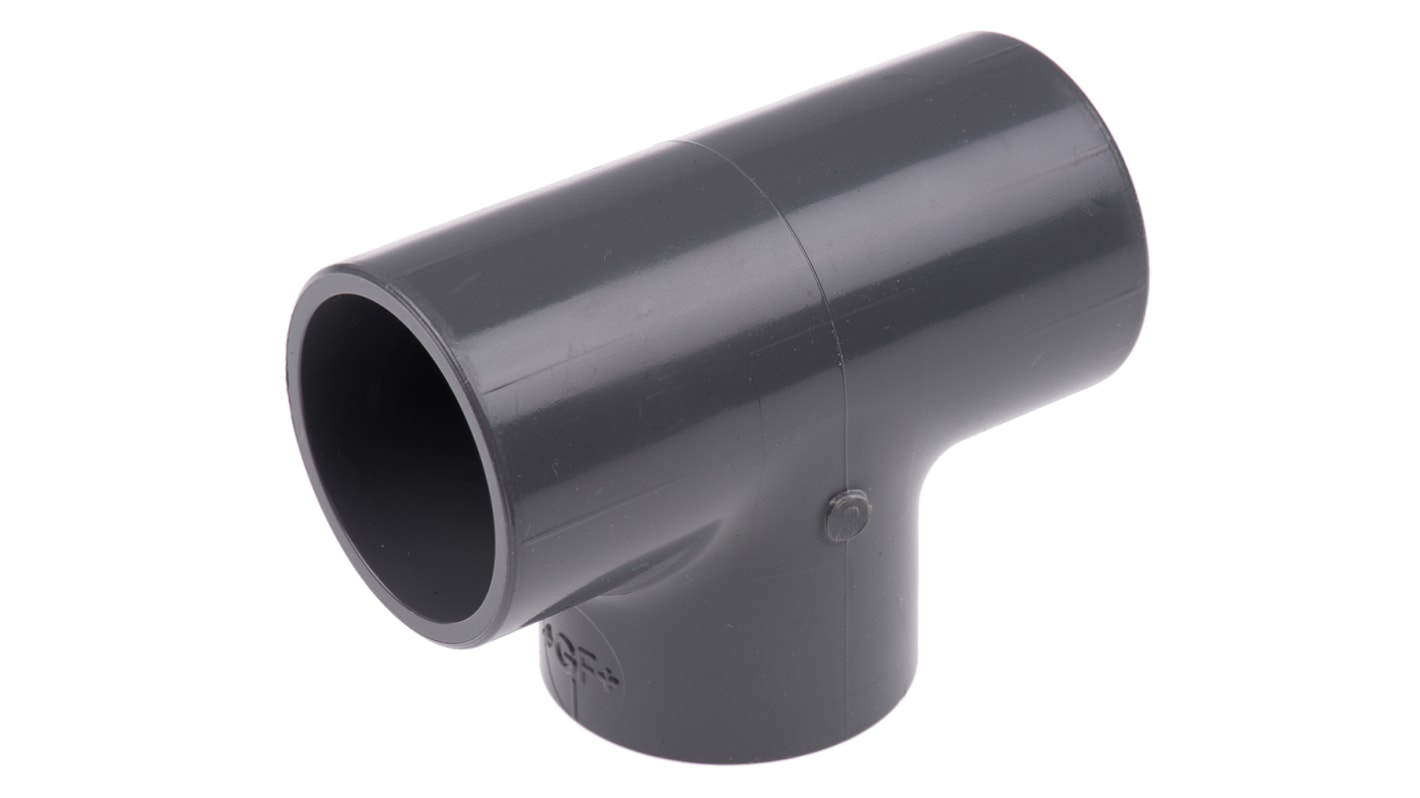 Georg Fischer 90° Equal Tee PVC Pipe Fitting, 32mm