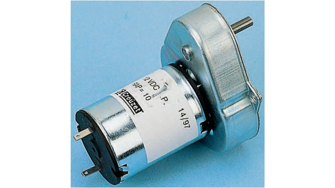 Crouzet Brushed Geared, 3 W, 24 V dc, 50 Ncm, 8 rpm, 4mm Shaft Diameter