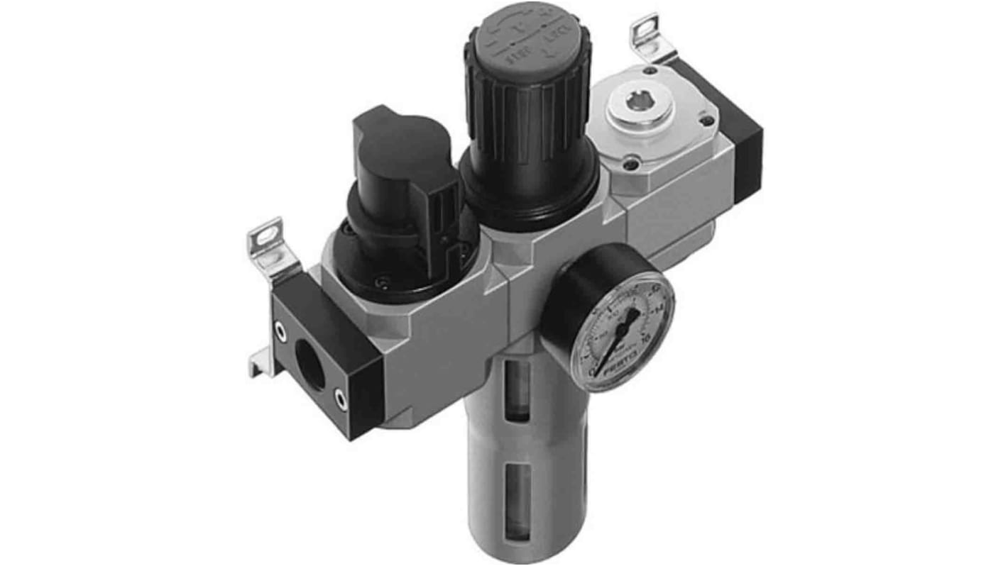 Festo D Filter Regulator, 40μm, G 1/2, Automatic