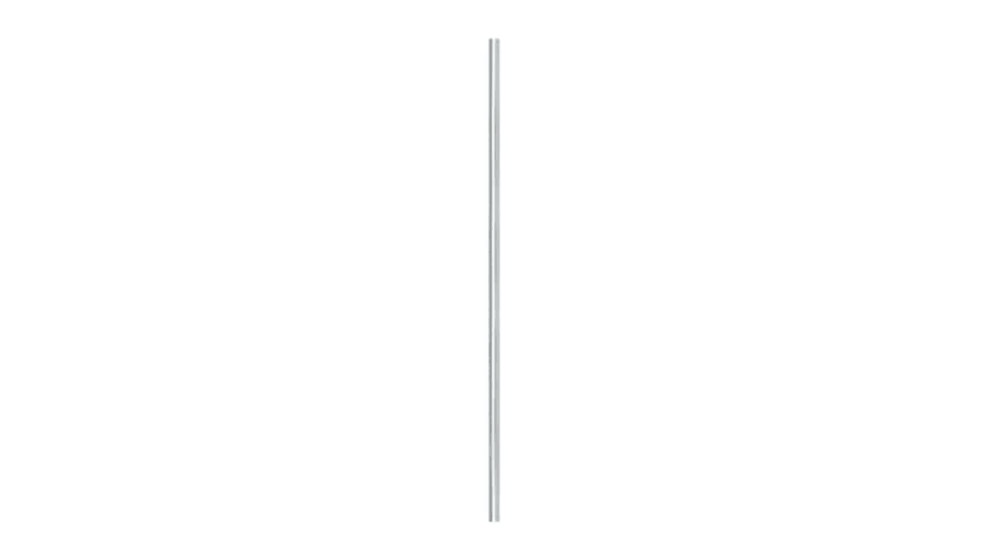 Patlite Silver Non-threaded Pole for use with LR, SL, SK, SF, NE-A, NE-IL Series