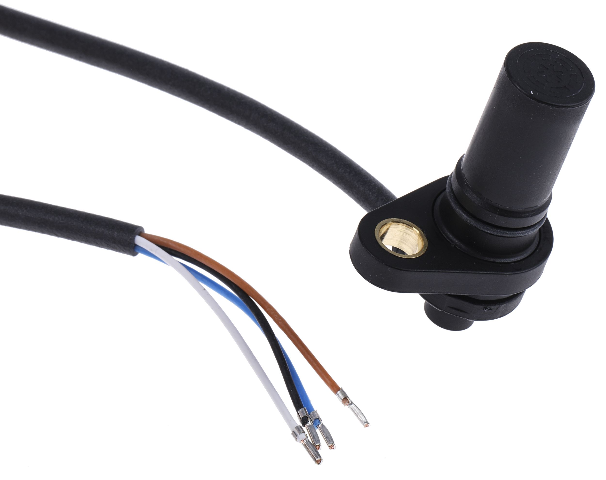 ifm electronic Cable Mount Hall Effect Sensor, NPN Output, 7 → 30 V dc, Barrel Body, 1.7 mm, 30V