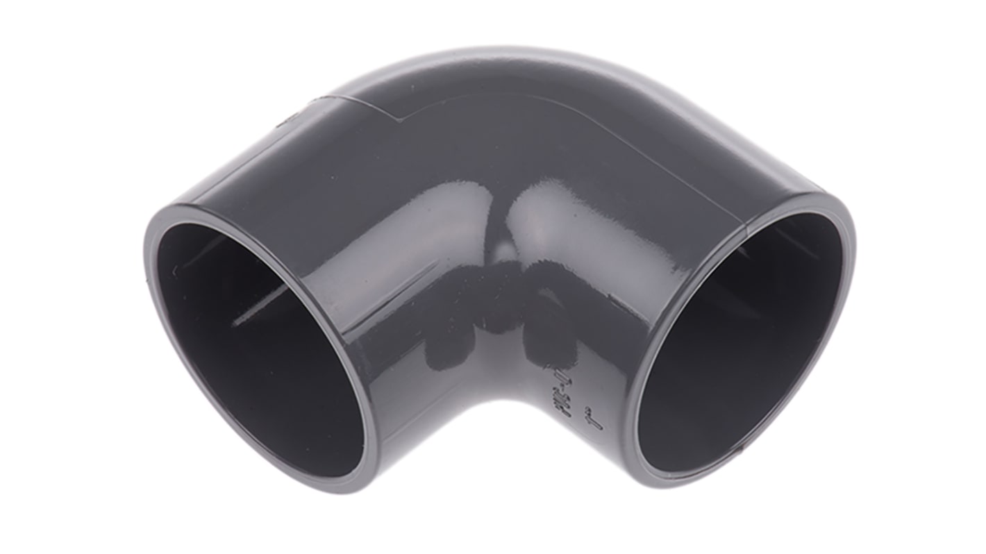 Georg Fischer 90° Elbow PVC Pipe Fitting, 1in