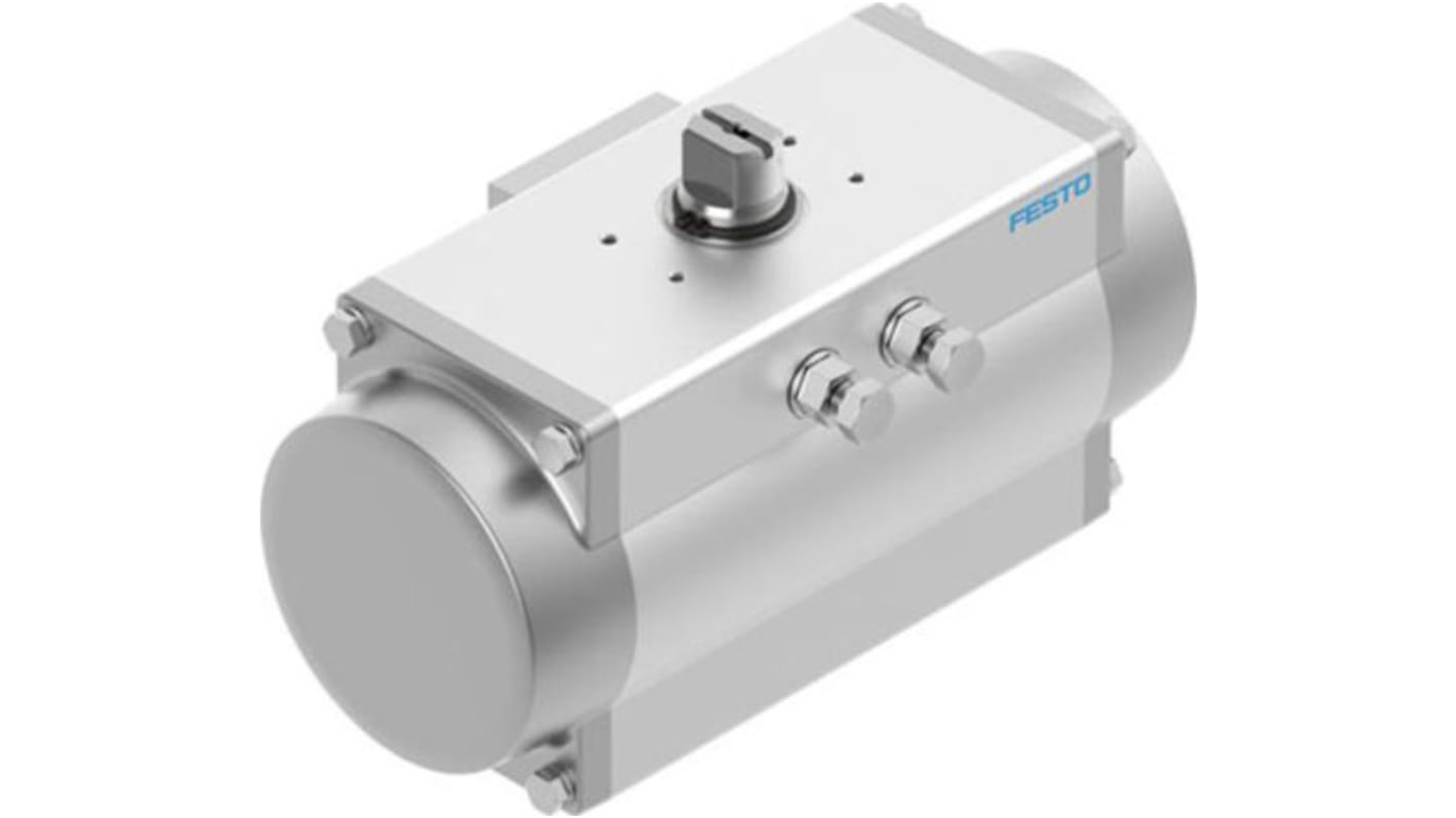 Festo DFPD-240-RP-90-RS60-F0710 Series 8 bar Single Action Pneumatic Rotary Actuator, 90° Rotary Angle