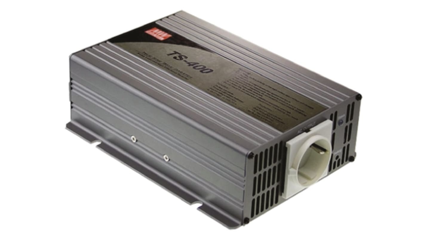 Mean Well Pure Sine Wave 400W Power Inverter, 42 → 60V dc Input, 230V ac Output