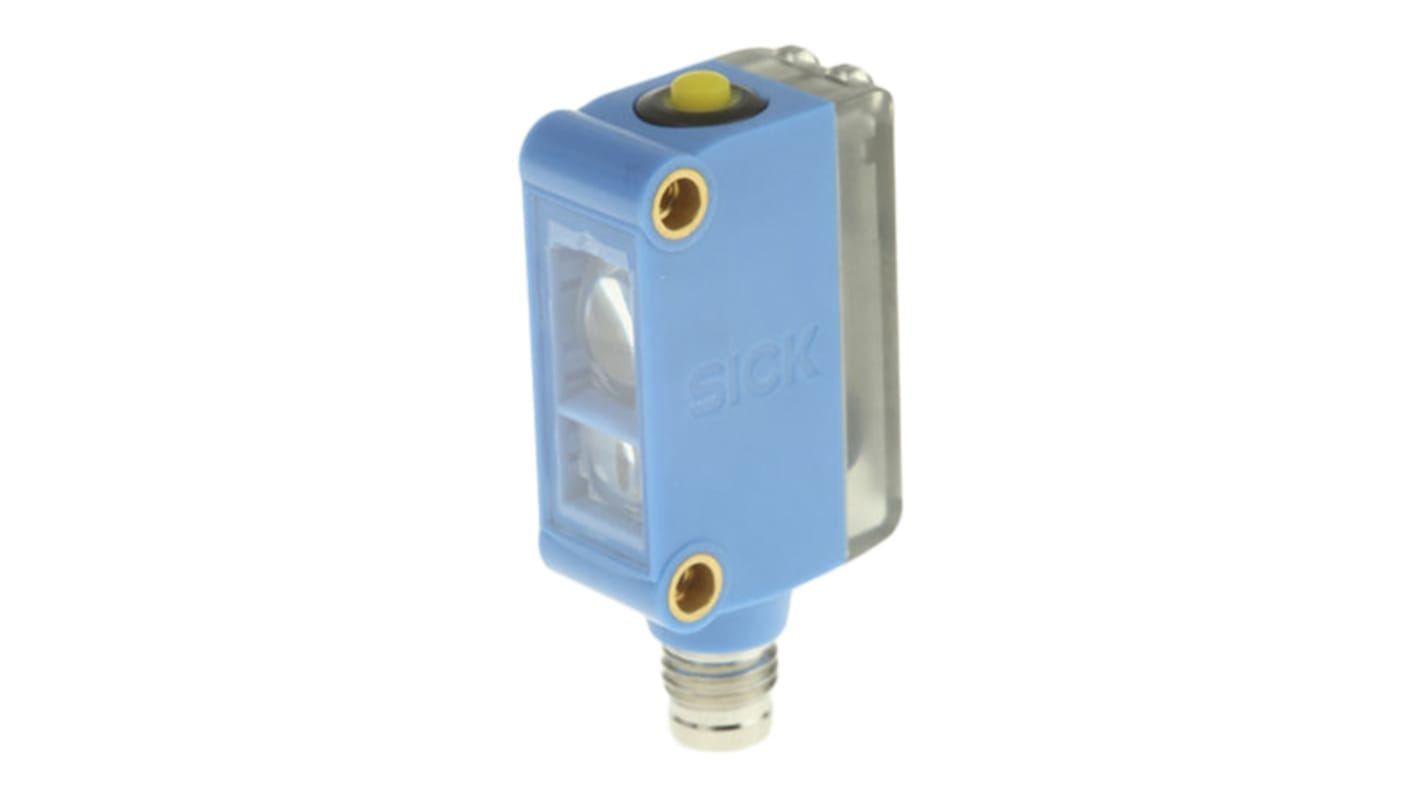 Sick Contrast Sensors 12.5 mm, LED, NPN, 100 mA, 12 → 24 V dc, IP67