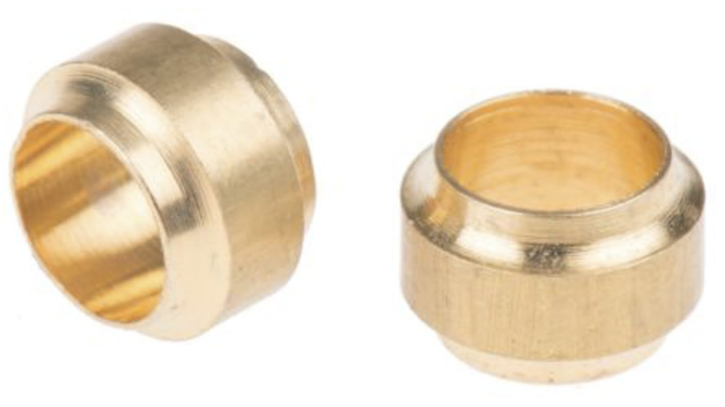 IMI Norgren Brass Pipe Fitting, Straight Compression Fitting