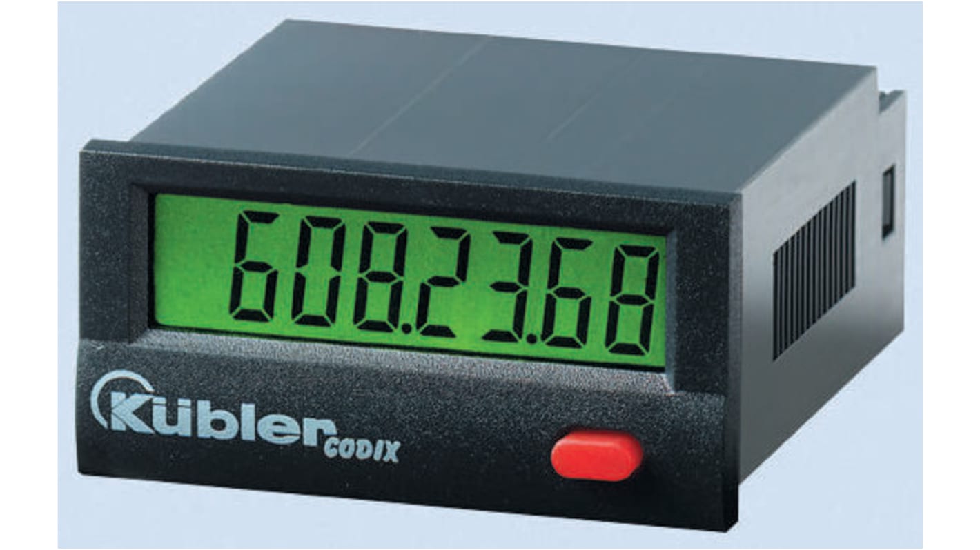 Kübler CODIX 135 Counter, 8 Digit, 10 → 260 V ac/dc