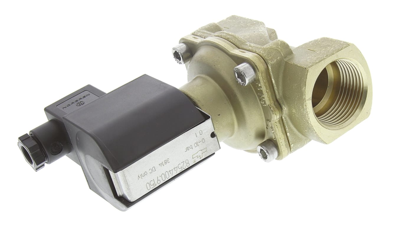 Buschjost Solenoid Valve 8254400.9151.02400, 2 port(s) , NC, 24 V dc, 1in