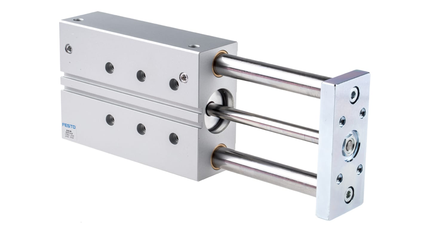 Festo Pneumatic Guided Cylinder - 170868, 40mm Bore, 125mm Stroke, DFM Series, Double Acting