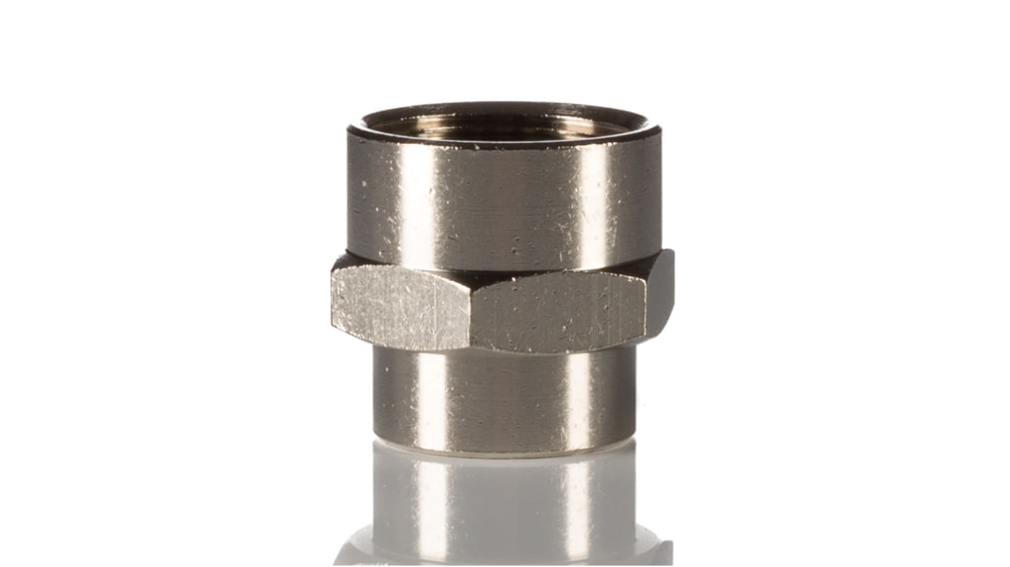 IMI Norgren 16 Series Straight Fitting, G 3/4 Female to G 1/2 Female, Threaded Connection Style