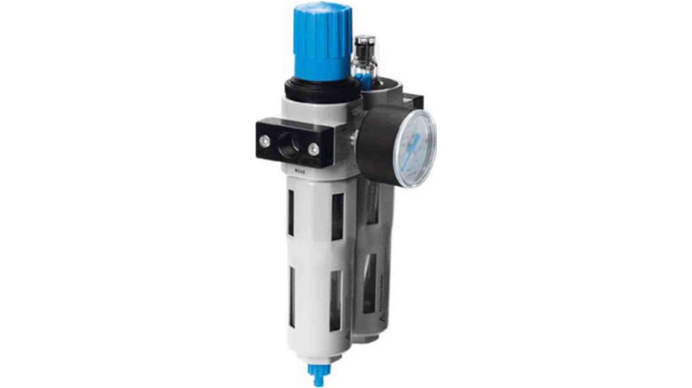 Festo G 1/2 FRL, Automatic Drain, 40μm Filtration Size