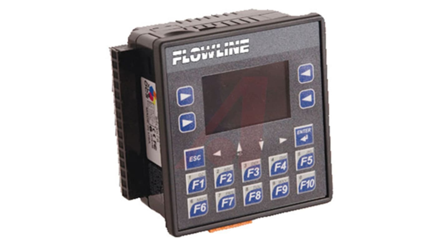 Flowline LI90 Series Level Controller - DIN Rail, Panel Mount, 10 → 30 V dc 4 Sensor Input SPST Relay