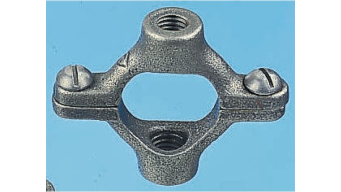 Georg Fischer Galvanised Iron Pipe Collar, 2in