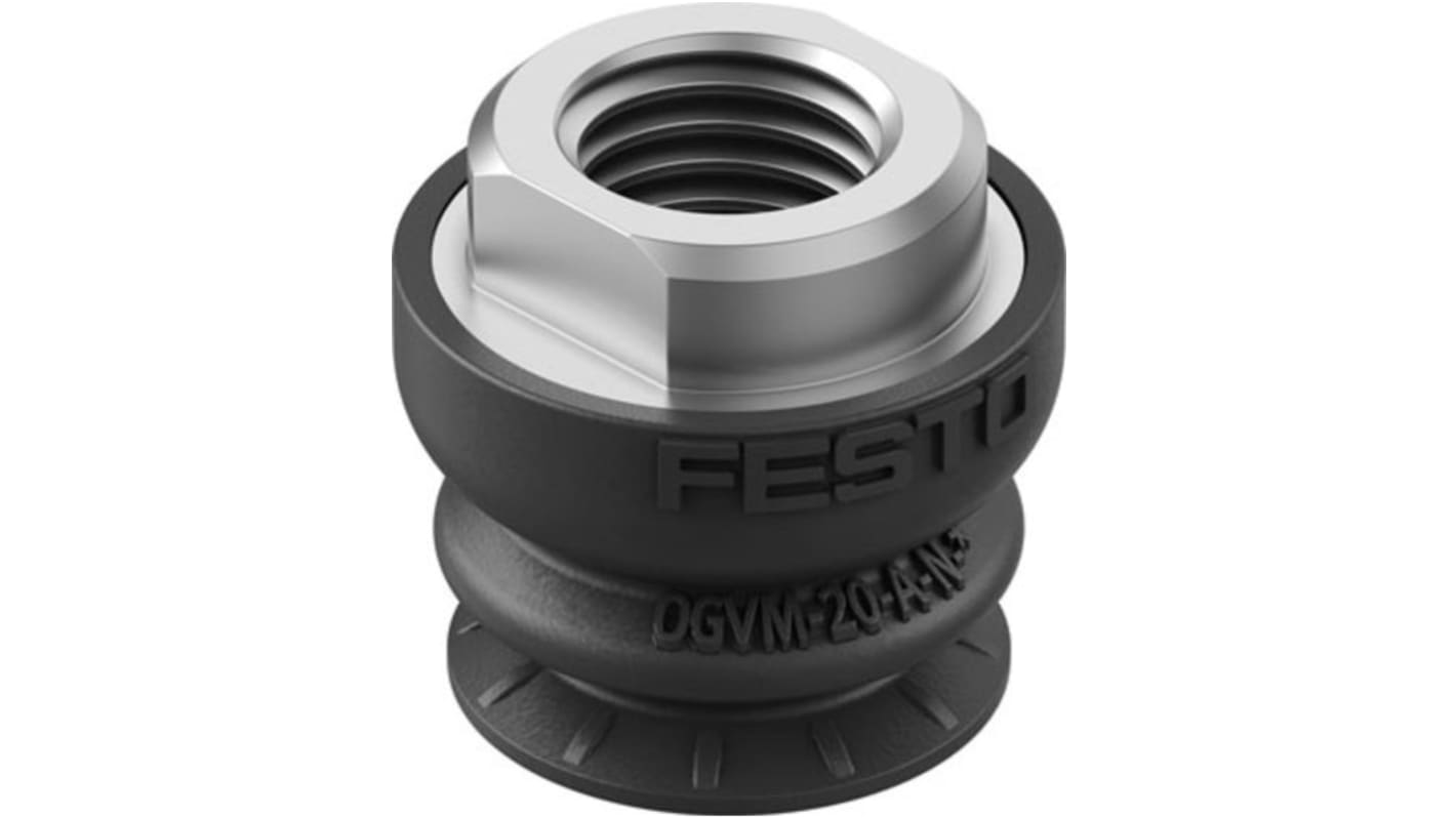 Festo 20mm Bellows NBR Vacuum Cup OGVM-20-A-N-G14F