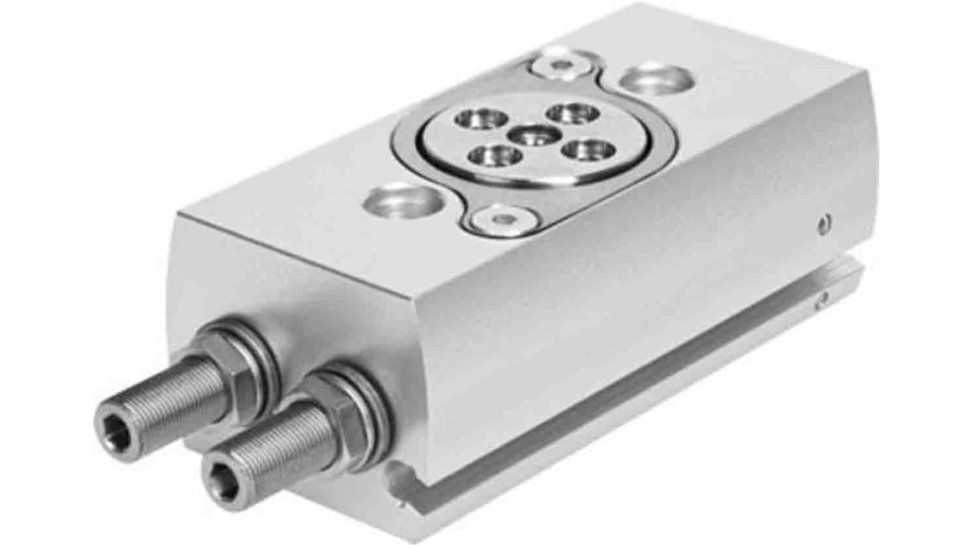 Festo DRRD Series 8 bar Double Action Pneumatic Rotary Actuator, 180° Rotary Angle, 8mm Bore
