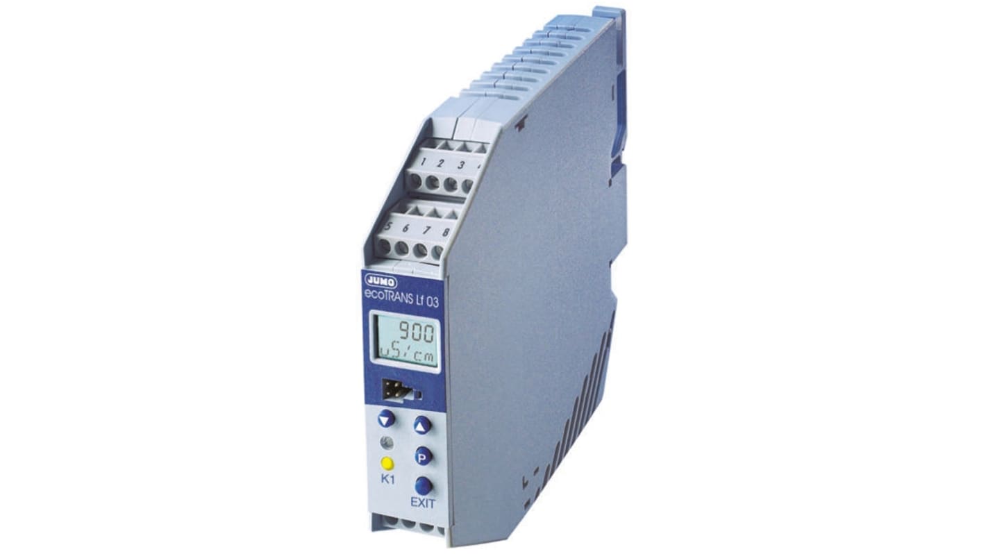 Jumo ecoTRANS Series Signal Conditioner, 20 → 30V dc, Conductivity, Temperature Input, Current, Voltage Output