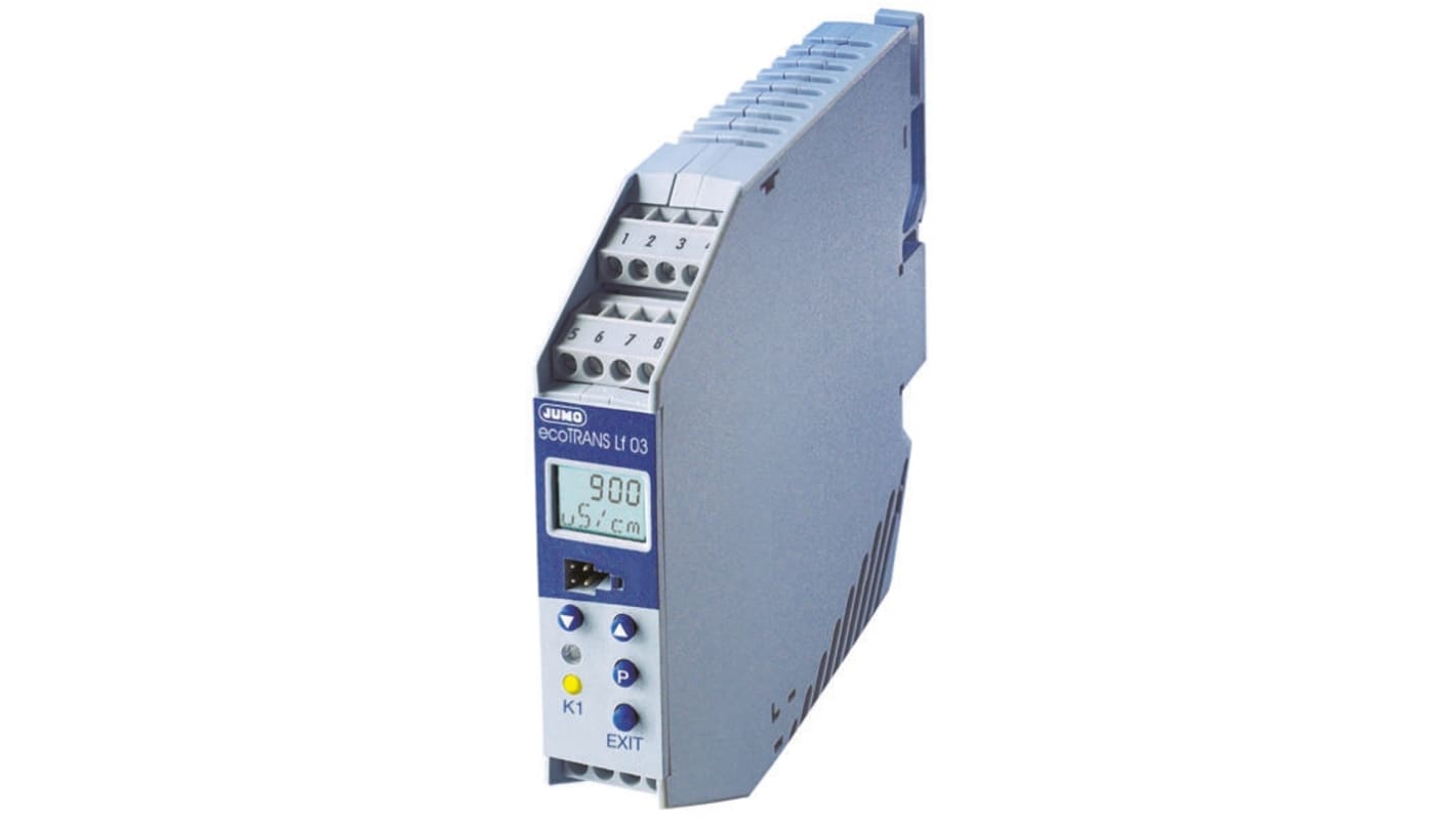 Jumo ecoTRANS Series Signal Conditioner, 20 → 30V dc, Conductivity, Temperature Input, Current, Voltage Output