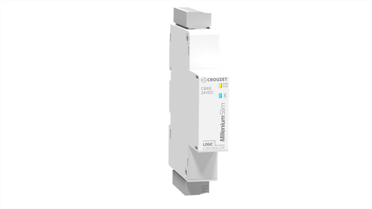 Crouzet, Millenium Slim, Logic Controller - 4 Inputs, 4 Outputs, Transistor, For Use With Control Panel, Computer