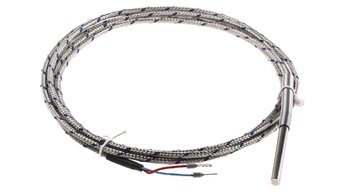 Jumo Type L Thermocouple 50mm Length, 6mm Diameter → +400°C