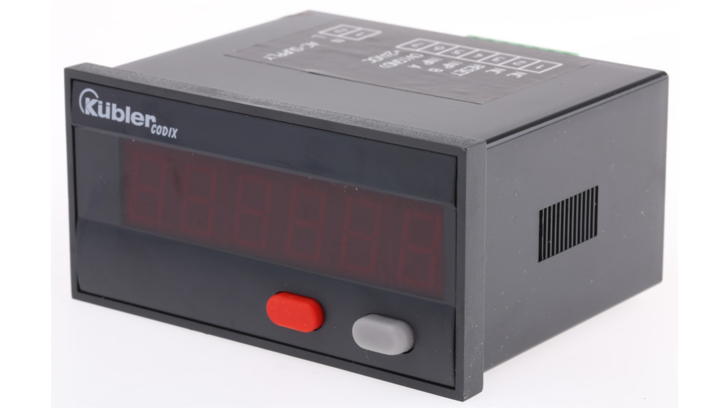 Kubler CODIX 544 Counter, 6 Digit, 60kHz, 90 → 260 V ac