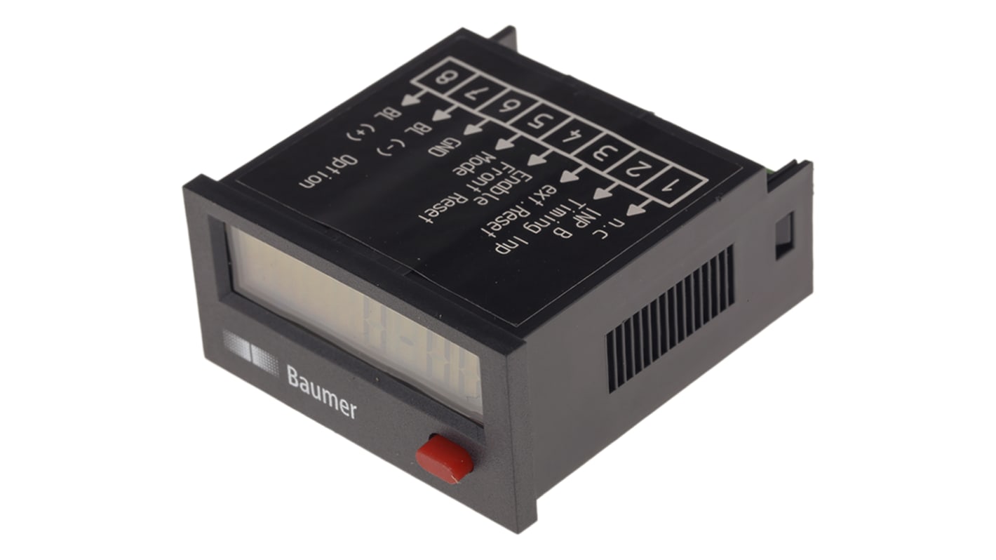 Baumer ISI34 Counter, 8 Digit