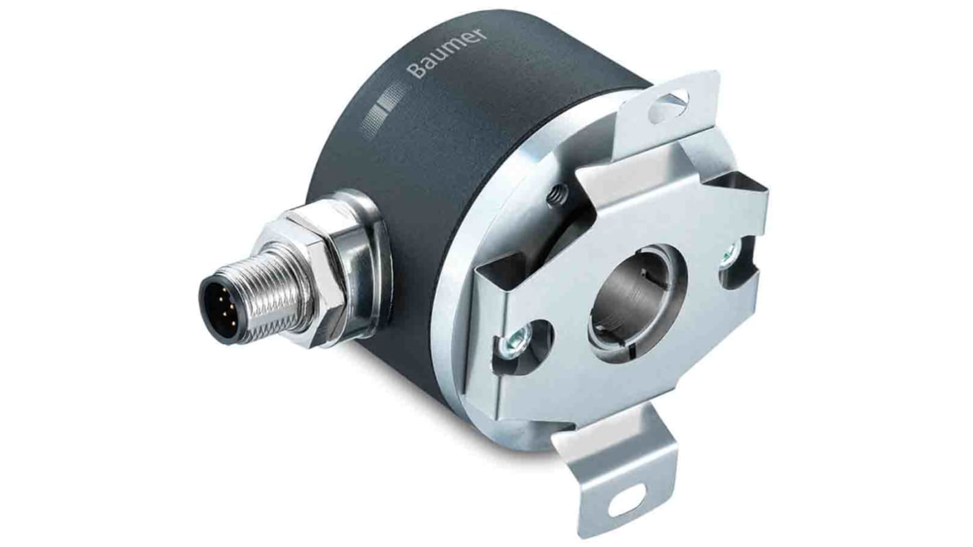 Baumer EAM580 Series Magnetic Absolute Encoder, Solid Type, 10mm Shaft