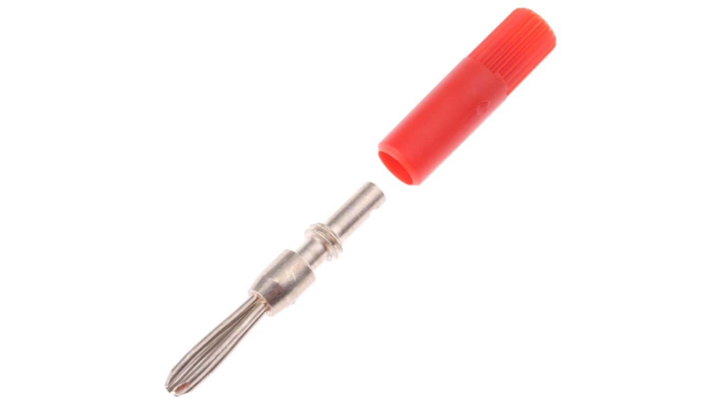 Weidmuller Red, Male Test Connector Adapter