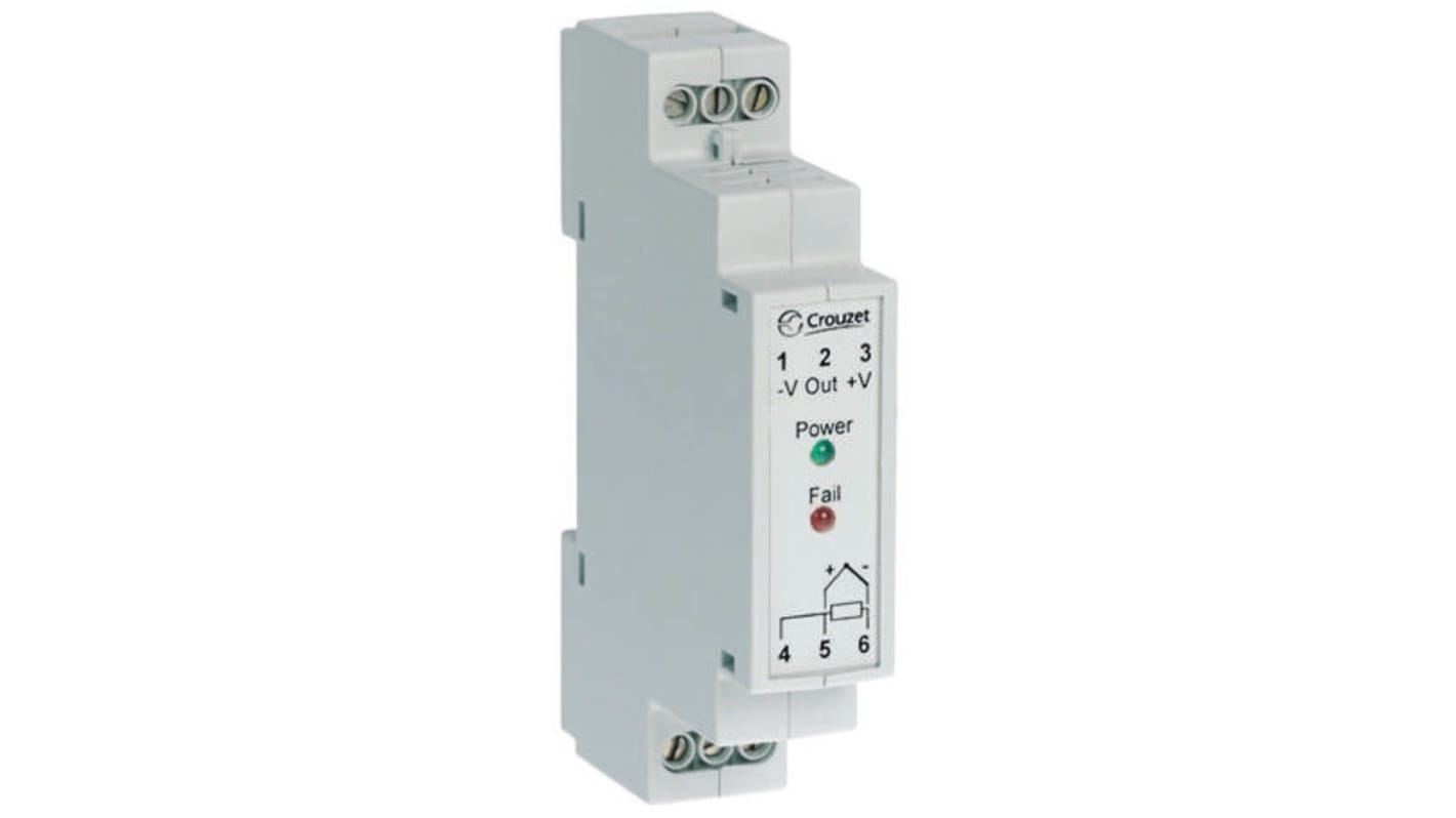 Crouzet Signal Conditioner, 24V dc, RTD Input, Voltage Output